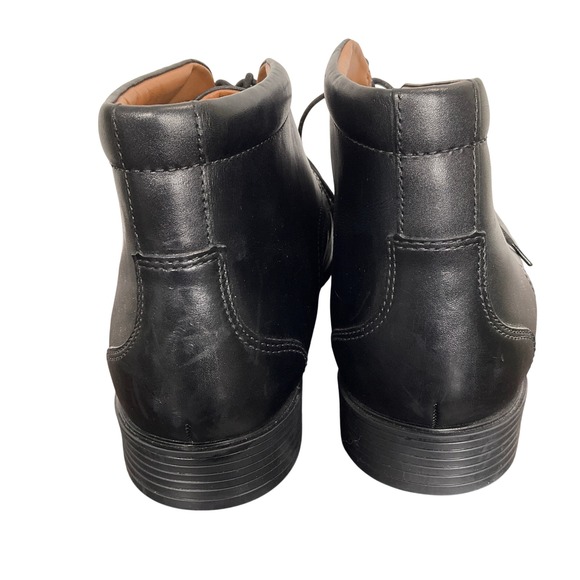 Clarks Chukka Boots Mens 11W Black Whiddon Extreme Comfort Waterproof Leather main image 5